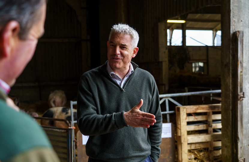 Steve Barclay backing farmers.